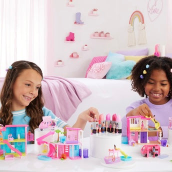 Mattel Barbie Mini BarbieLand Aereo dei Sogni HYF40 con Mini Bambola e Veicolo