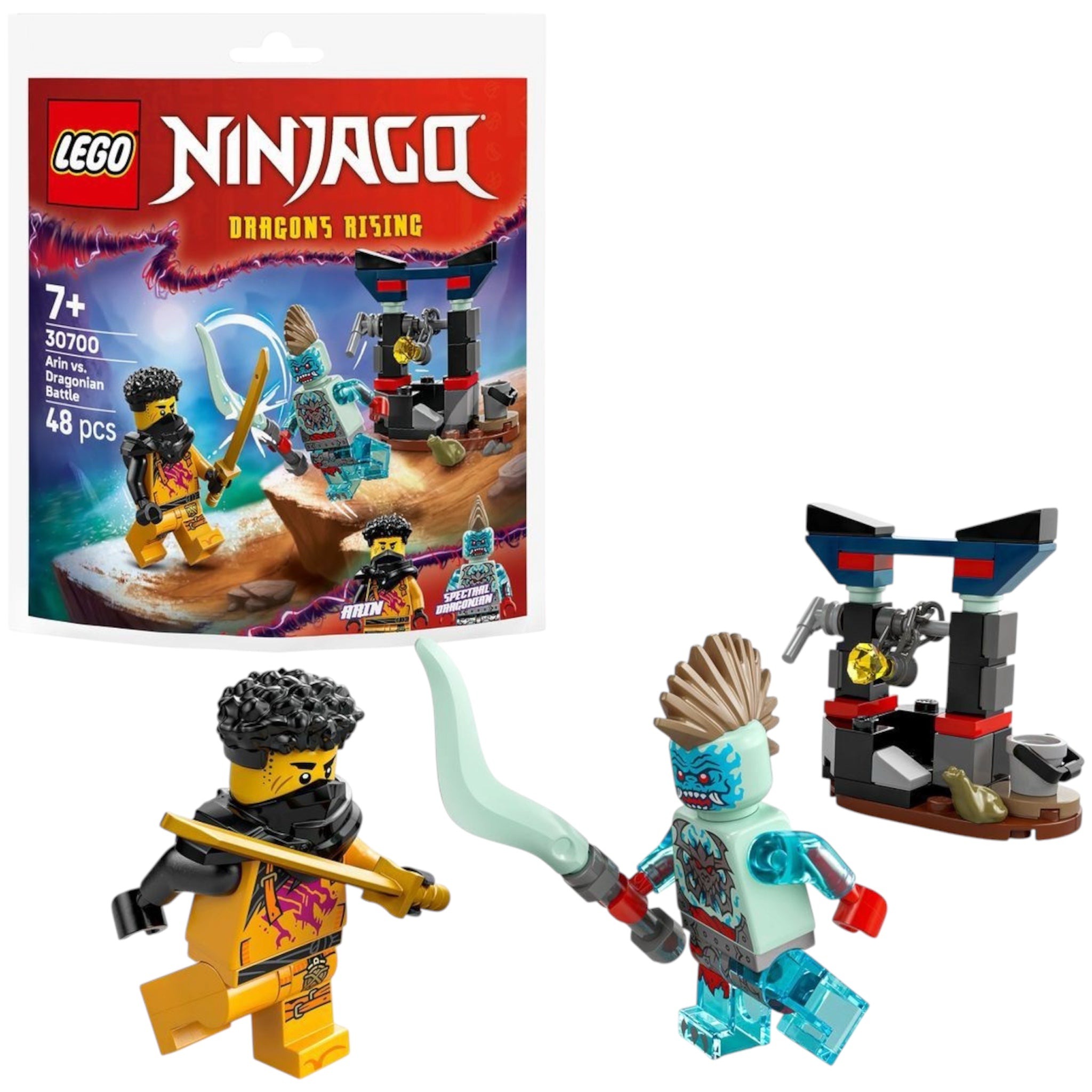 LEGO Ninjago Battaglia di Arin vs Dragoniano 30700