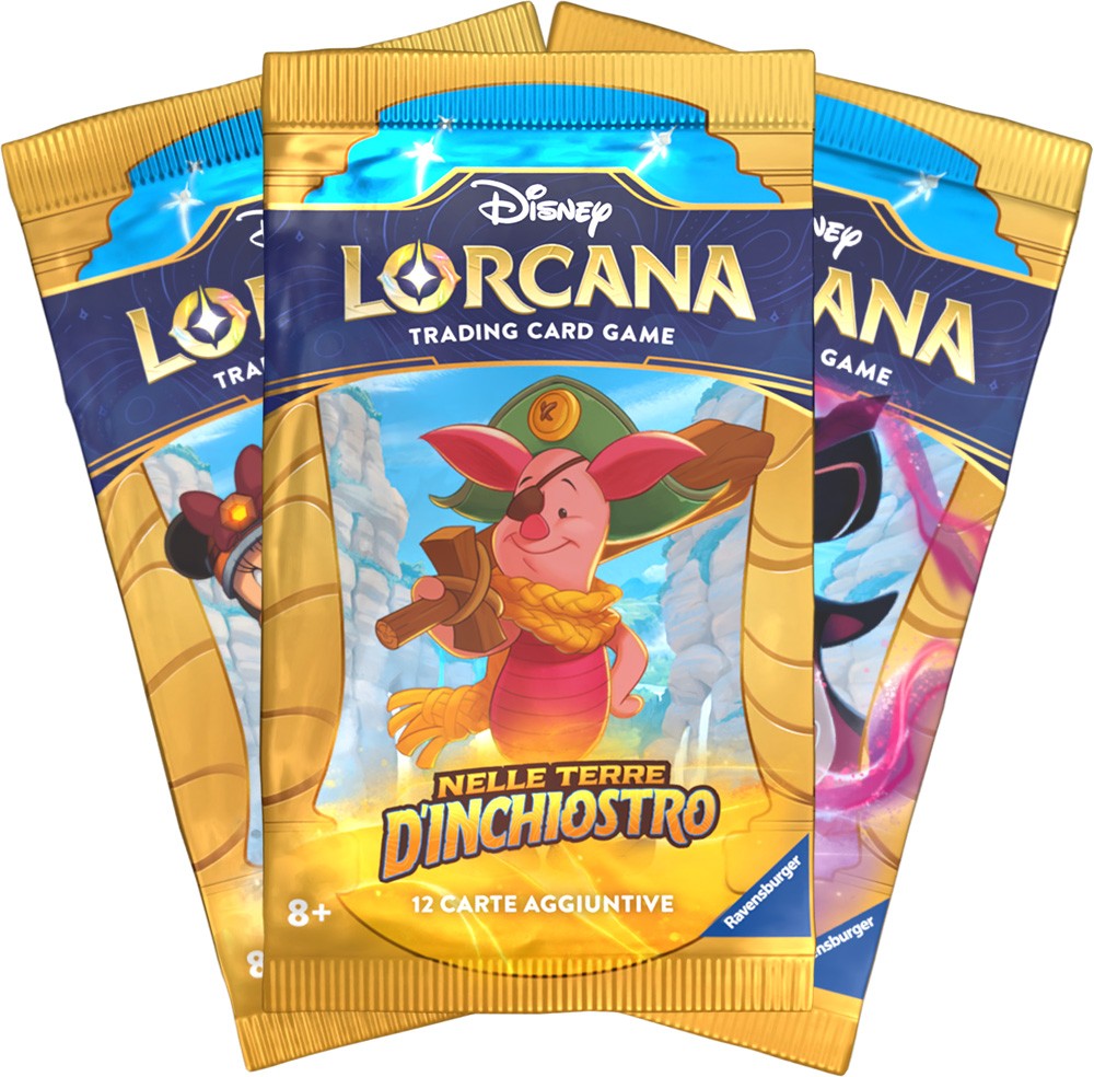 Ravensburger carte collezionabili Lorcana - Nelle terre d'inchiostro