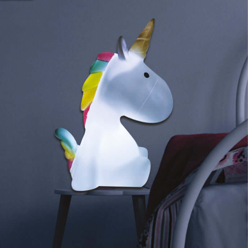 Lampada da Comodino a Forma di Unicorno