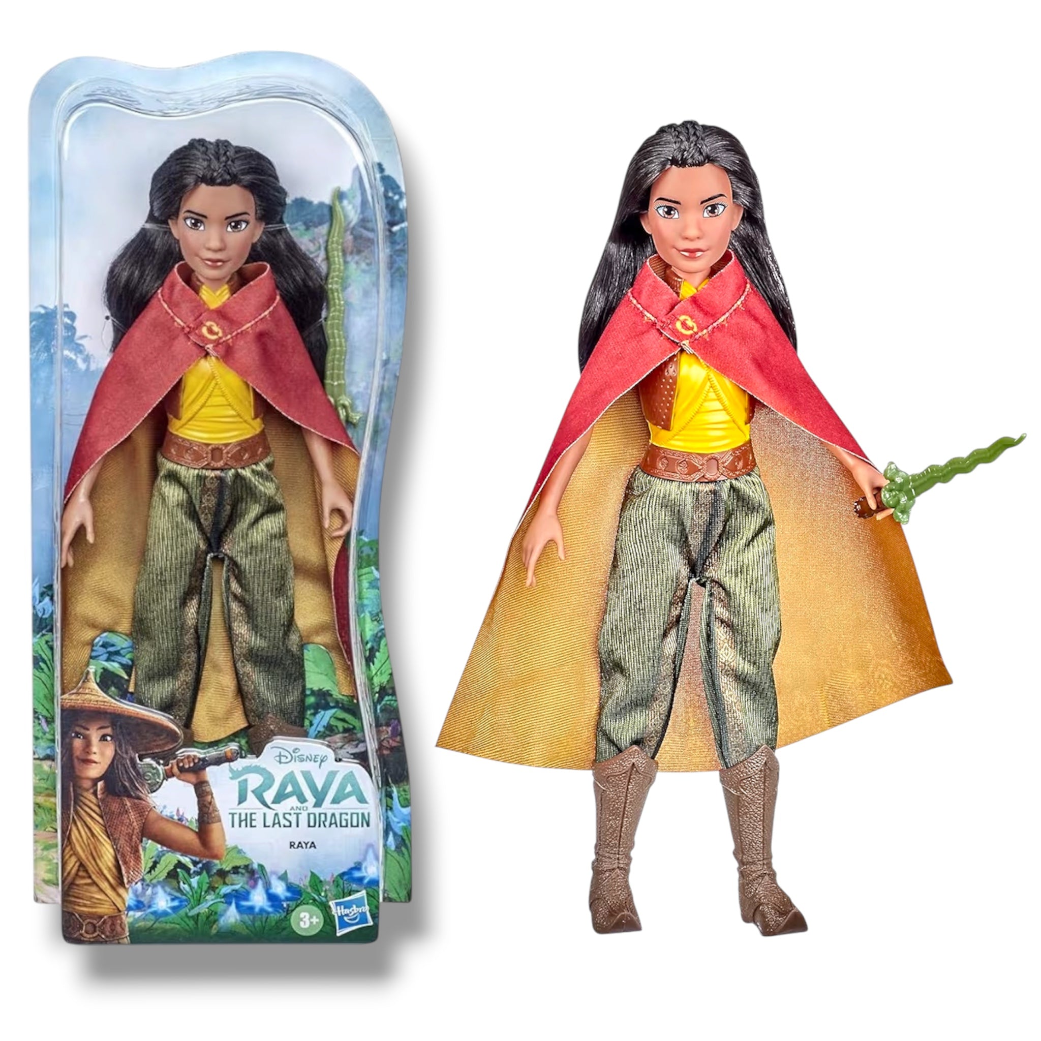Hasbro Disney Princess Raya fashion doll ispirata al film Raya e l'ultimo drago
