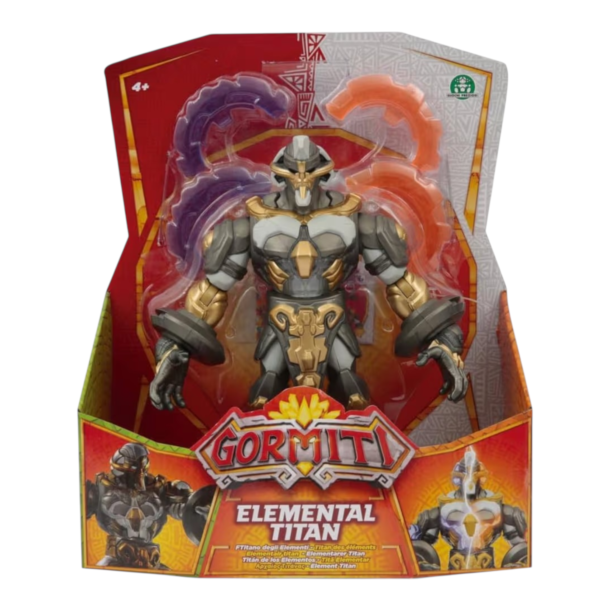 Giochi Preziosi Gormiti S3 Elemental Titan con Funzioni