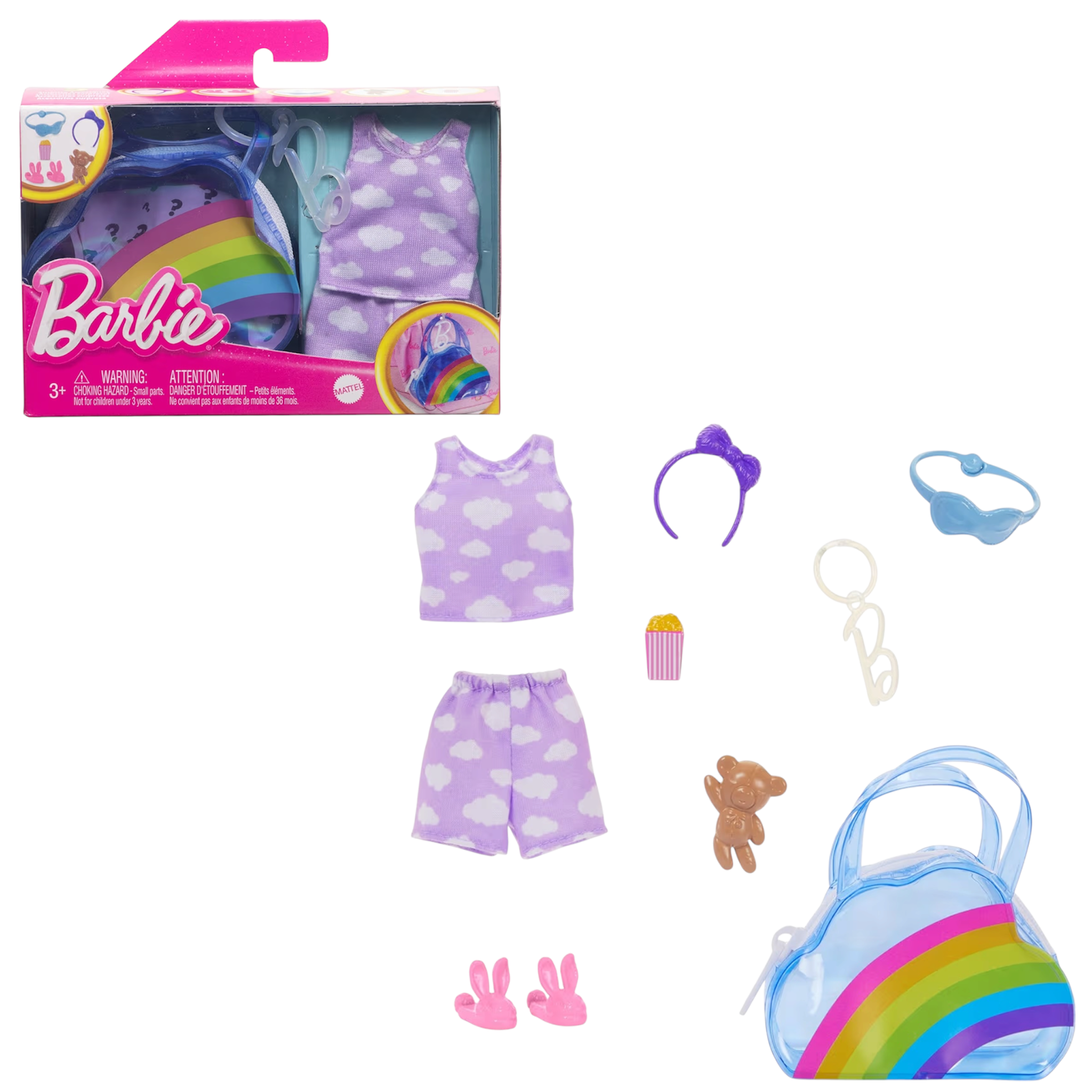 Mattel Barbie Abbigliamento e Accessori Vestiti Pigiama Party Deluxe