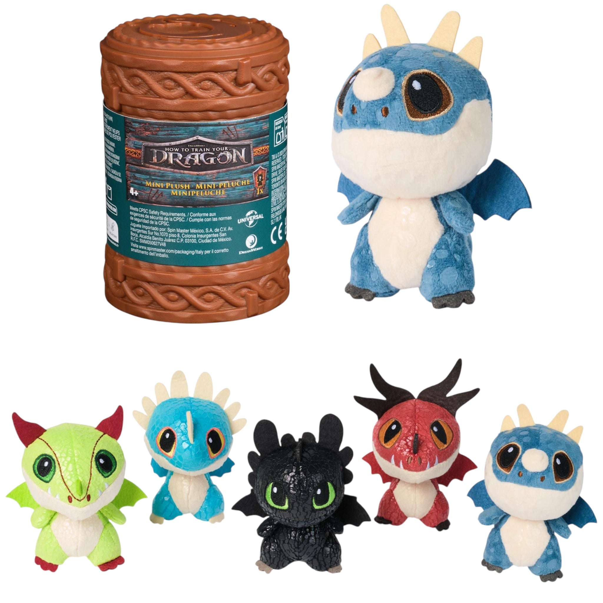 Dragon Trainer Peluche 7,5 cm Blind Box