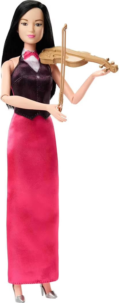 Mattel Barbie Carriere Violinista bambola musicista con accessori violi e archetto 3+ anni HKT68