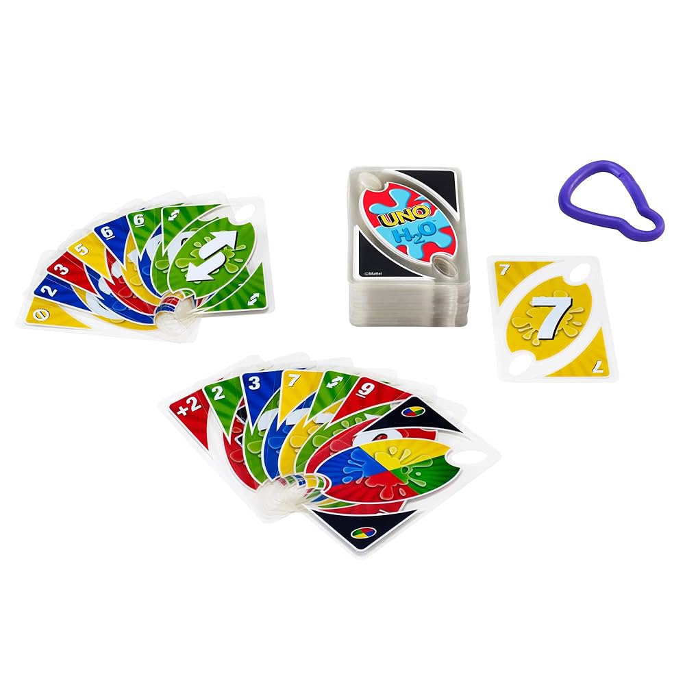 UNO H2O - Versione resistente all'acqua del gioco di carte