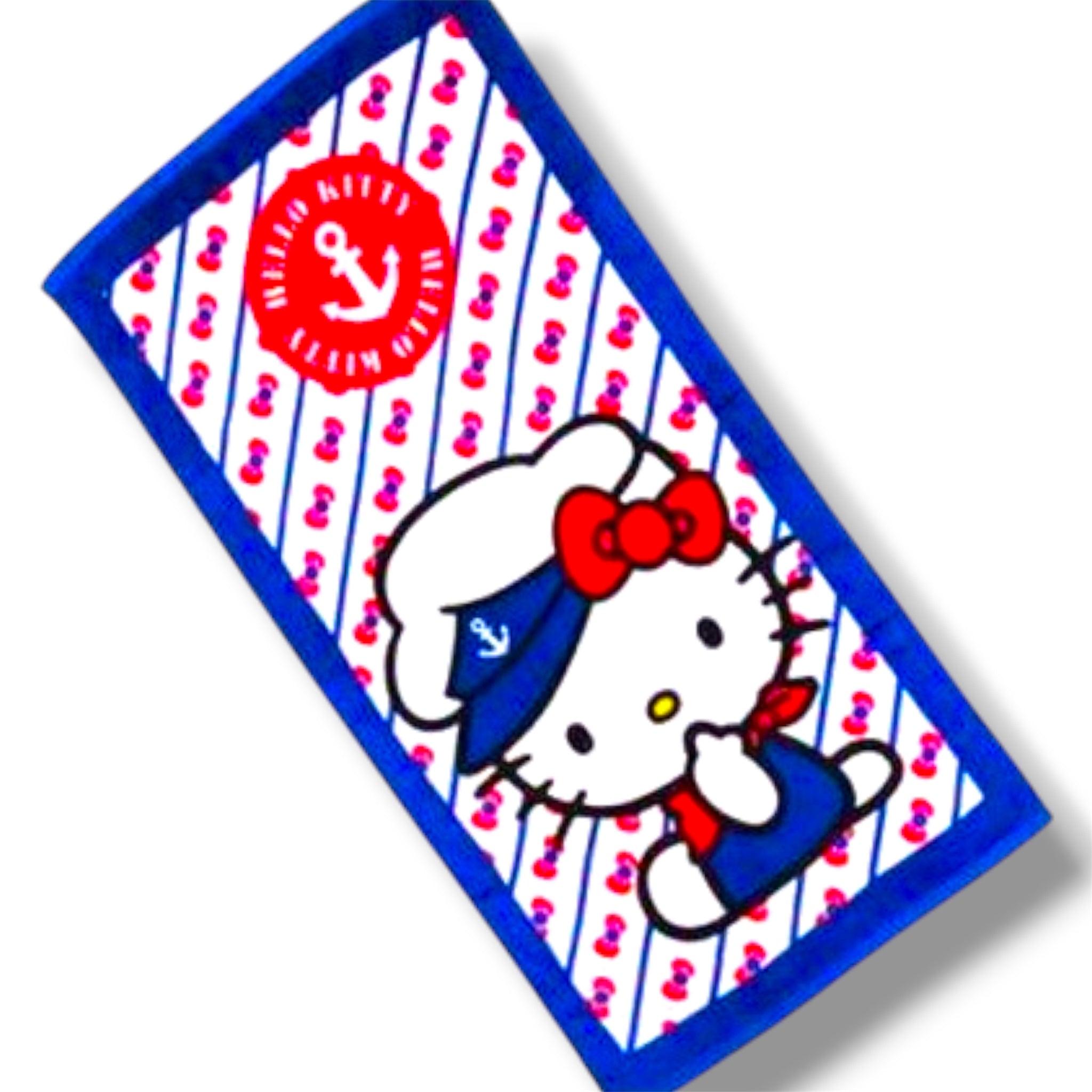 Telo Mare HELLO KITTY Marinaio Asciugamano da spiaggia e piscina in microfibra asciugatura rapida, ultra morbido 70x140 cm