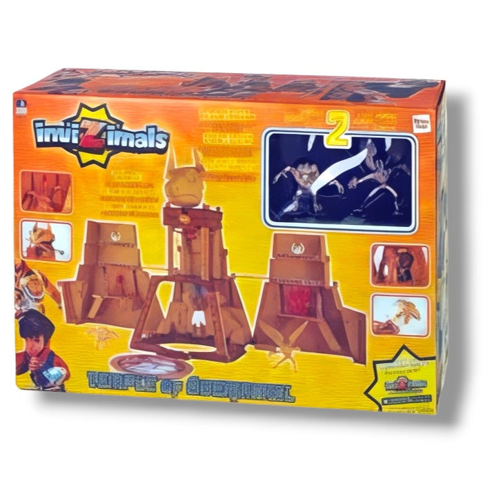 IMC Toys Invizimals Playset Tempio di Uber Jackal con Due Personaggi Speciali