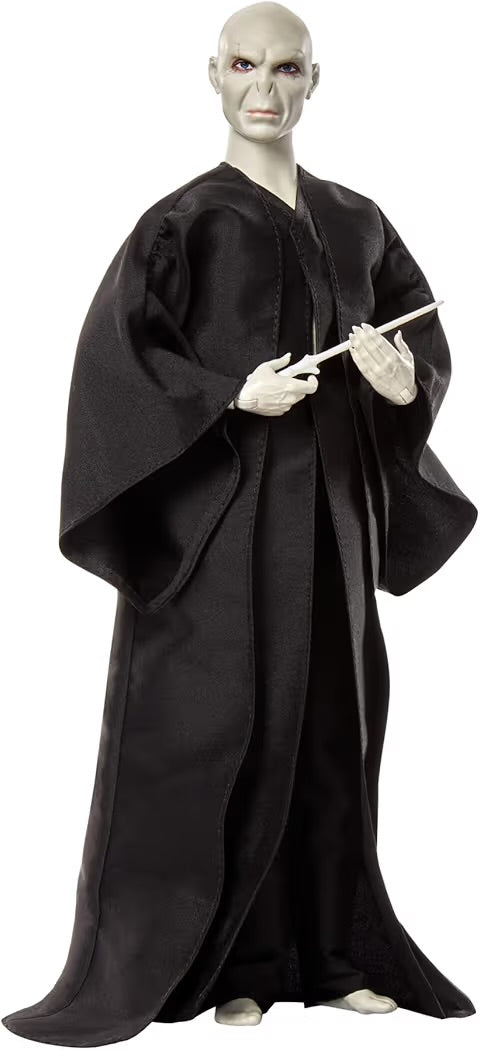 Mattel Harry Potter Lord Voldemort Action Figure da Collezione con Bacchetta 30 cm HTM15