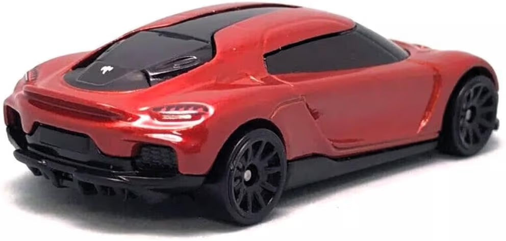 Mattel Hot Wheels Koenigsegg Gemera 2023 Candy Apple Red HW Exotics 4/10 HKK56 Macchinina Giocattolo Bambini 3+ Anni Short Card