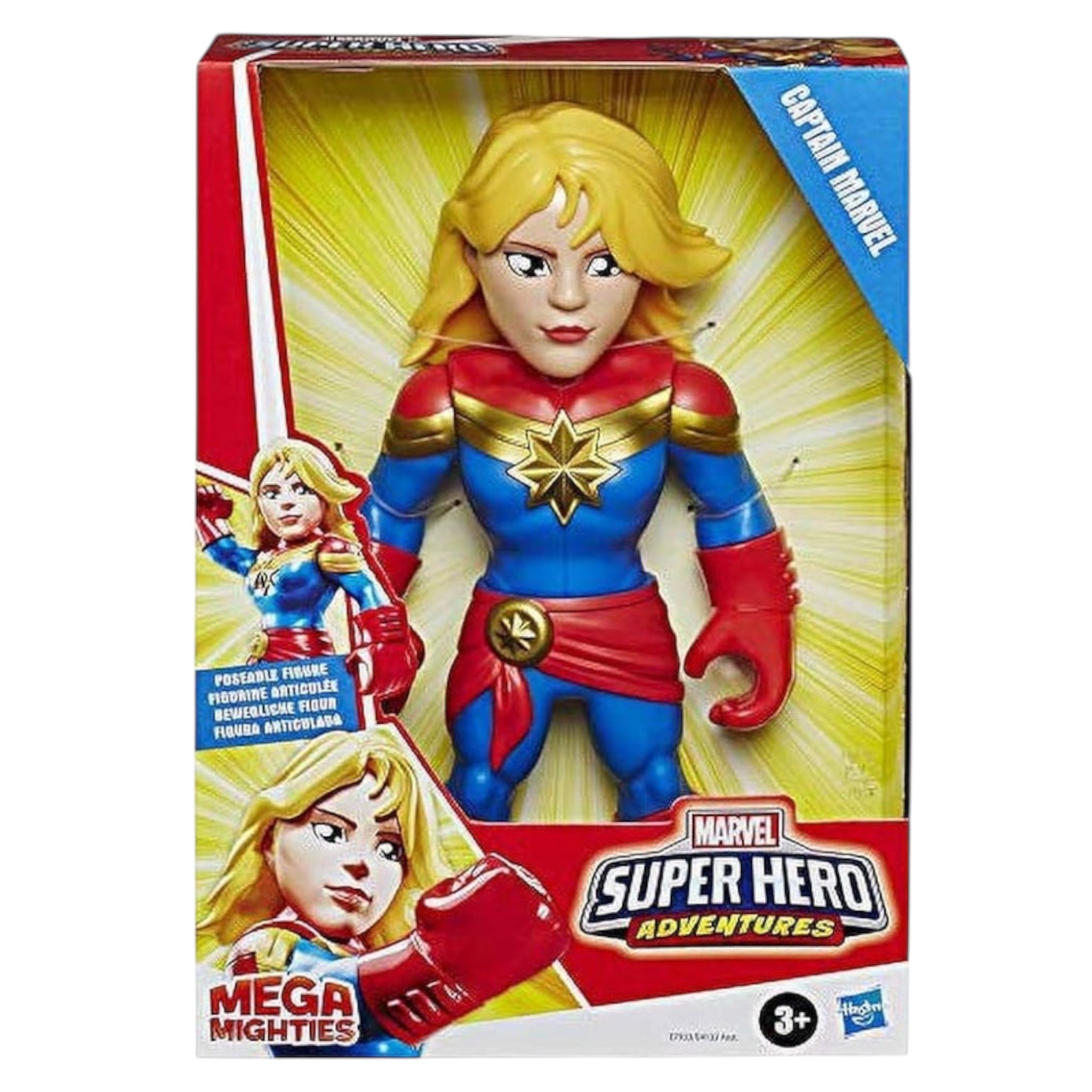Hasbro Playskool Heroes - Captain Marvel 25 cm
