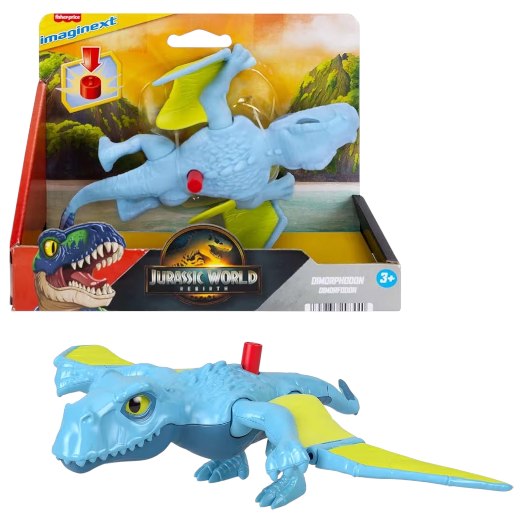 Mattel Fisher-Price Imaginext Jurassic World Dimorphodon Rebirth
