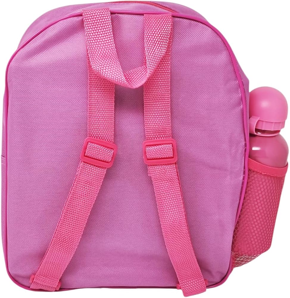 BARBIE Zaino con Borraccia in Alluminio Ideale per Asilo e Tempo Libero – Estate, Vacanze e Mare