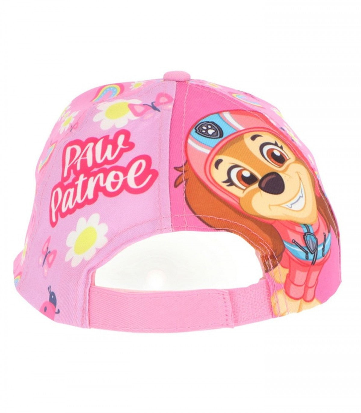 Cappellino Bambina Paw Patrol Skye Everest Baseball con Visiera Parasole Regolabile Velcro 52 cm