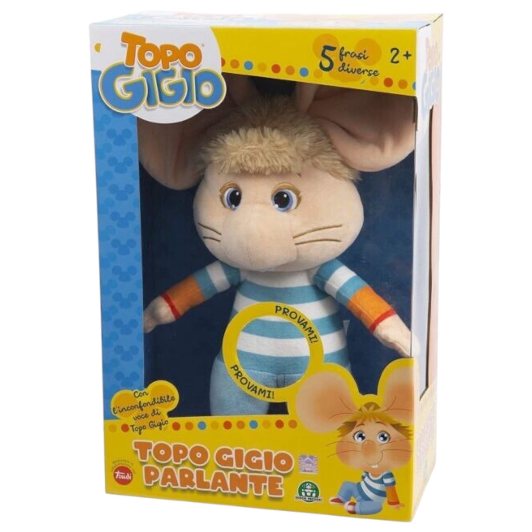 Giochi Preziosi Topo Gigio Parlante con 5 frasi diverse