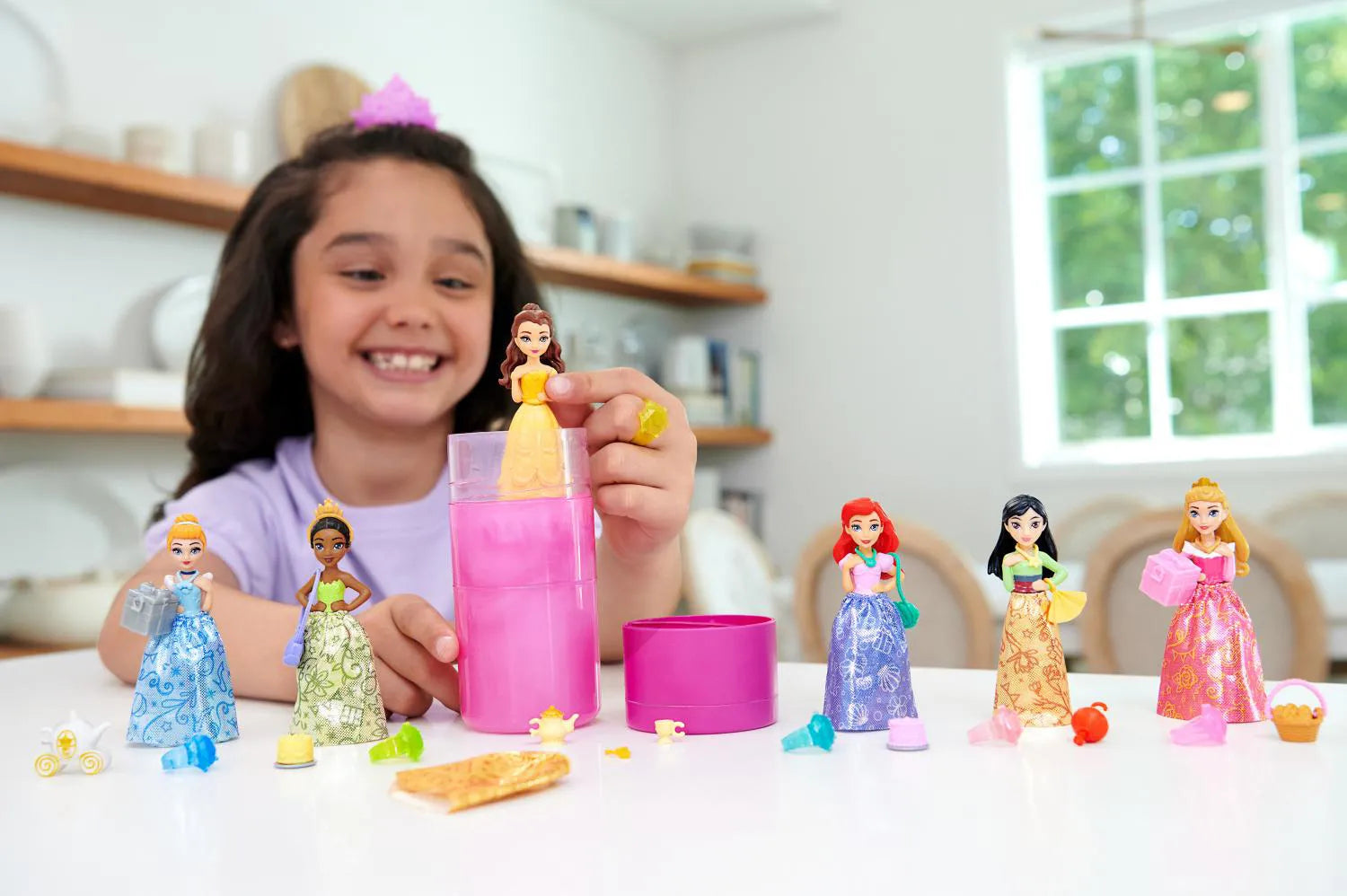 Mattel Disney Princess Royal Color Reveal Bambola Sorpresa