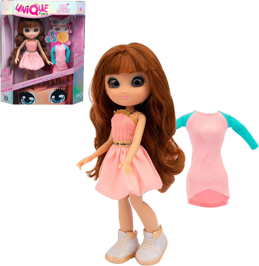 Giochi Preziosi Unique Eyes Sophia Sun Lover con Occhi Che Seguono il Tuo Sguardo e Cambiano Colore Sotto il Sole