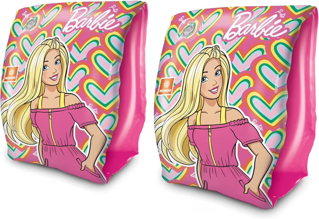 Mondo Braccioli Barbie di sicurezza per bambini Materiale in PVC Adatti a bambini dai 2 ai 6 anni con un peso compreso tra 6 e 20 kg