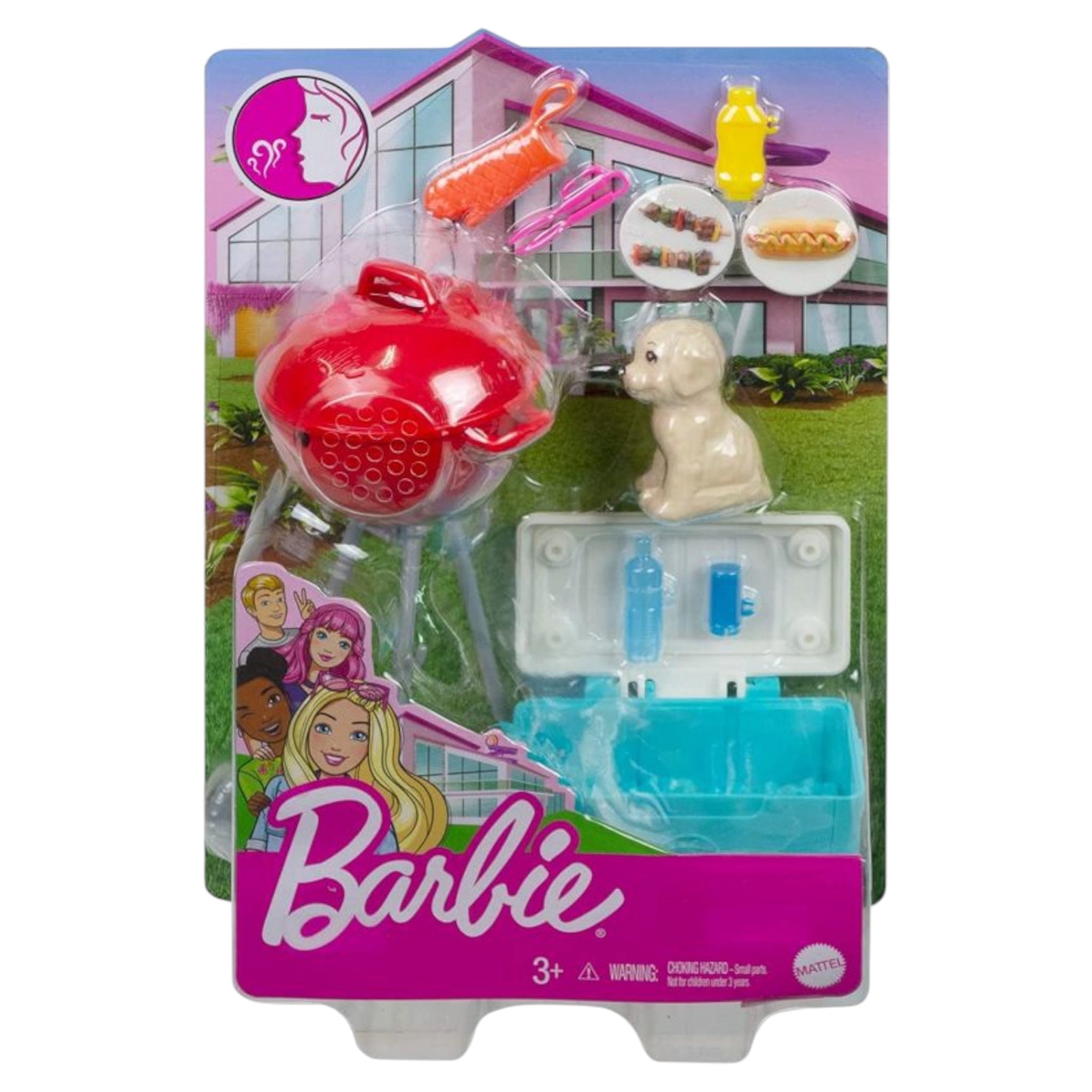 Mattel Barbie Playset Barbecue con Griglia
