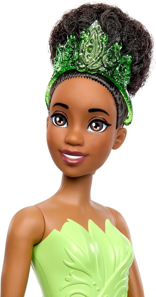 Mattel Disney Princess Tiana La principessa e il ranocchio bambola alla moda 28 cm