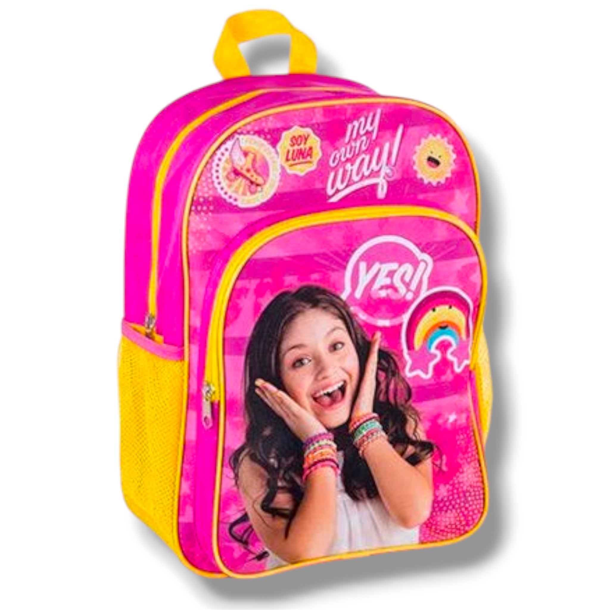 SOY LUNA Zaino 36 cm Ideale per Asilo e Tempo Libero Estate, Vacanze e Mare
