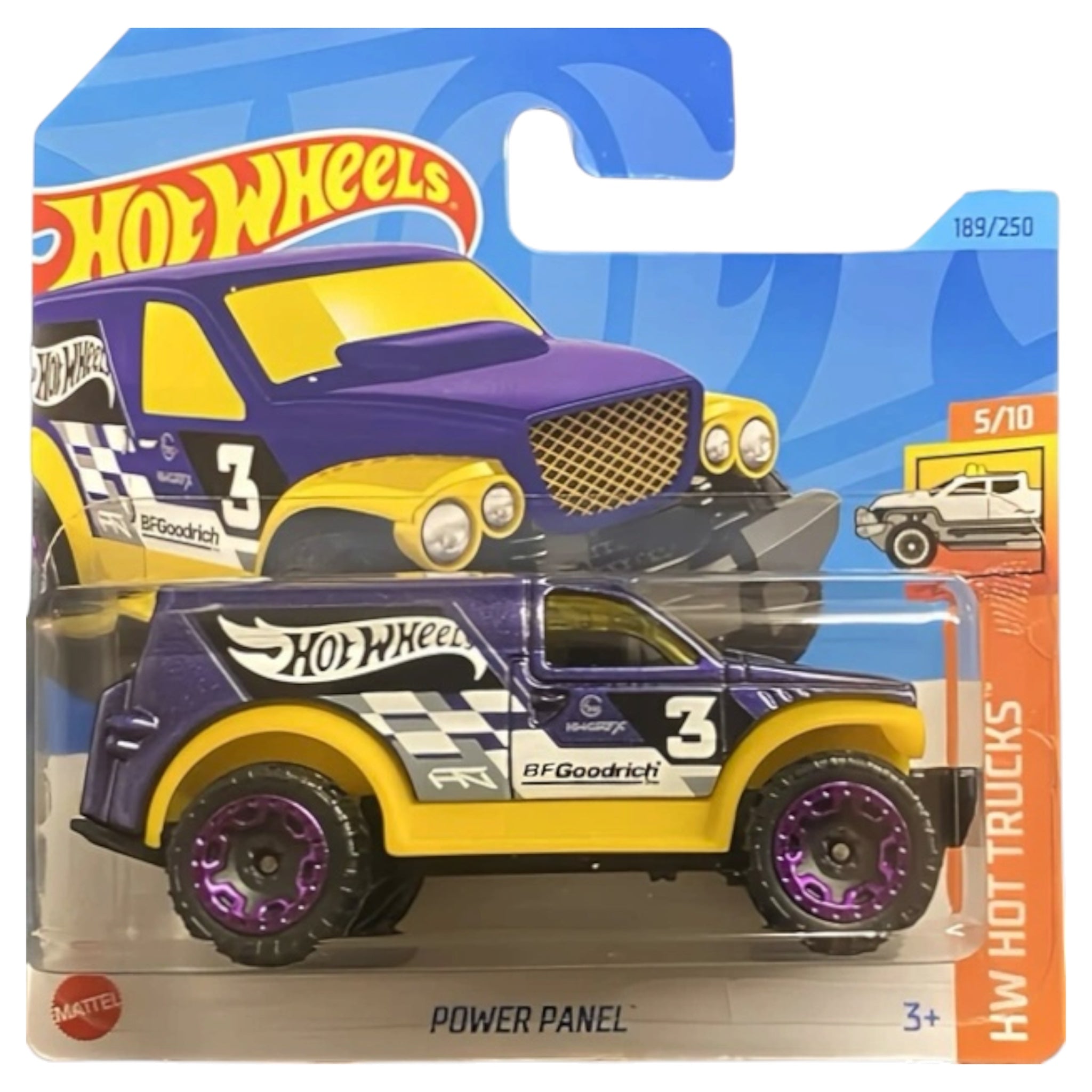 Mattel Hot Wheels Power Panel 2023 HW Hot Trucks HKK59 – Modellino Auto Die-Cast Pickup Truck