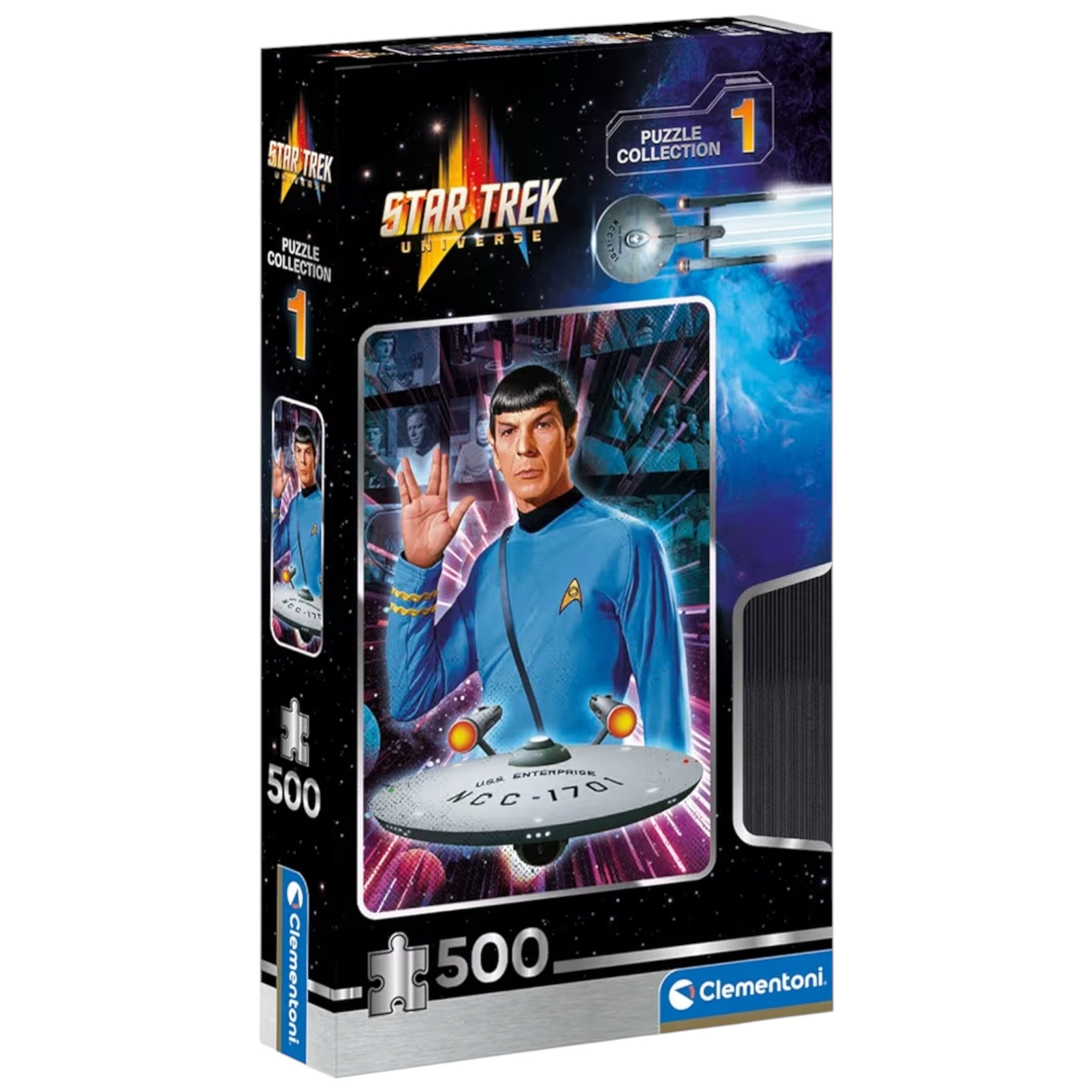 Clementoni Star Trek Trek 500 Pezzi Adulti Puzzle Film Famosi Made in Italy