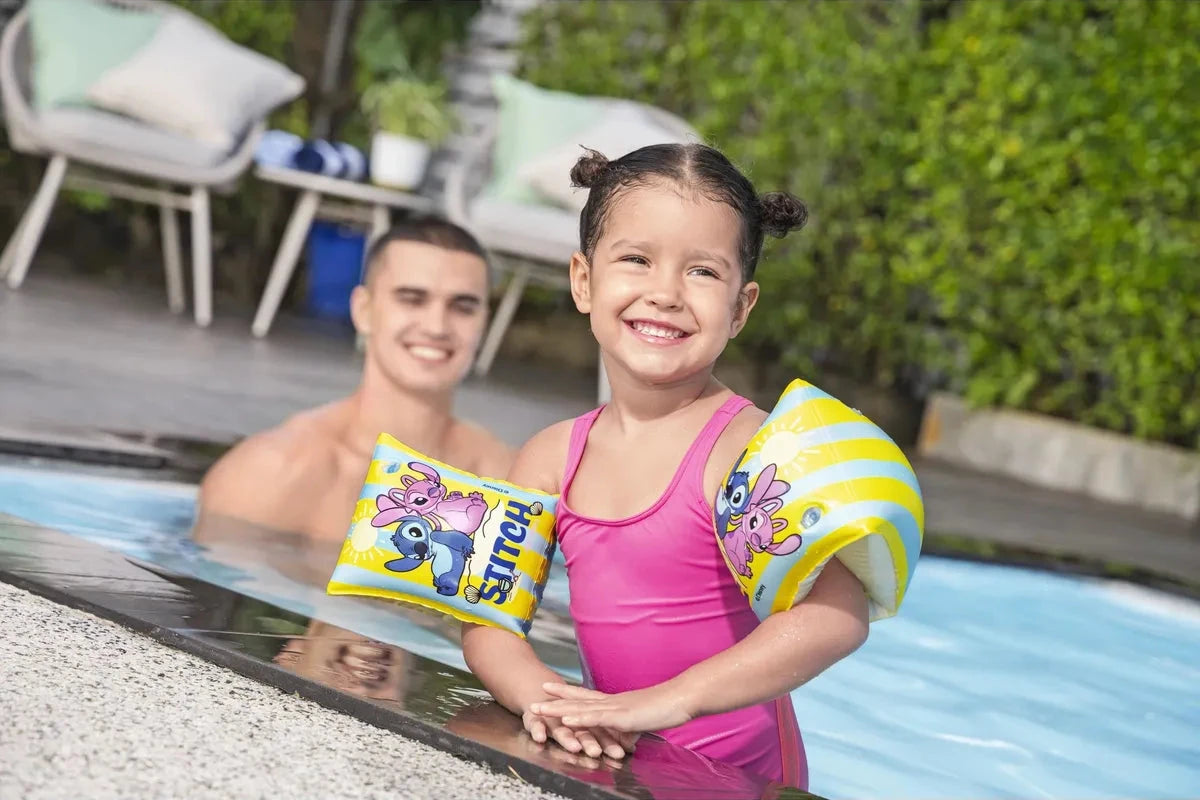 Braccioli Mare Piscina Disney Stitch Accessorio Estivo per Spiaggia