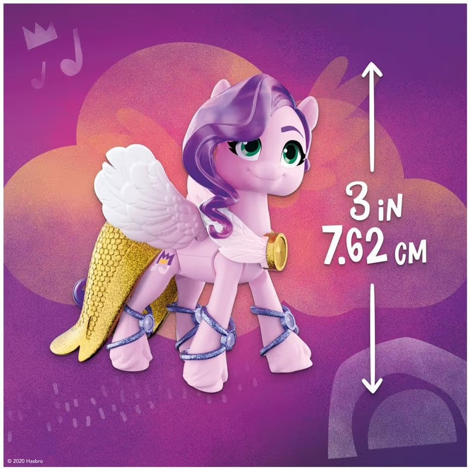Hasbro My Little Pony Princess Petals 7,5 cm Braccialetto dell’Amicizia con Cristalli