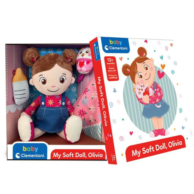 Clementoni Olivia my soft doll