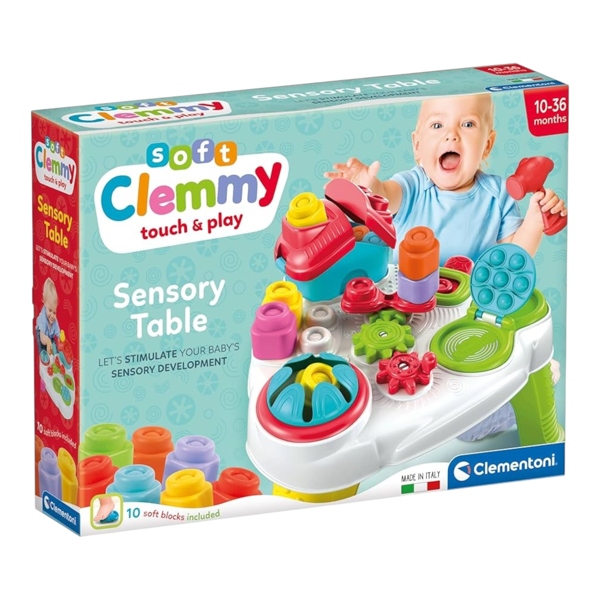 Clementoni Soft Clemmy Touch & Play Sensory Table