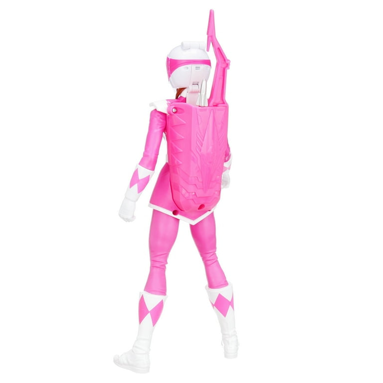 Hasbro Power Rangers Mighty Morphin Pink Action figure Hero da 30 cm con accessori ispirata alla serie TV