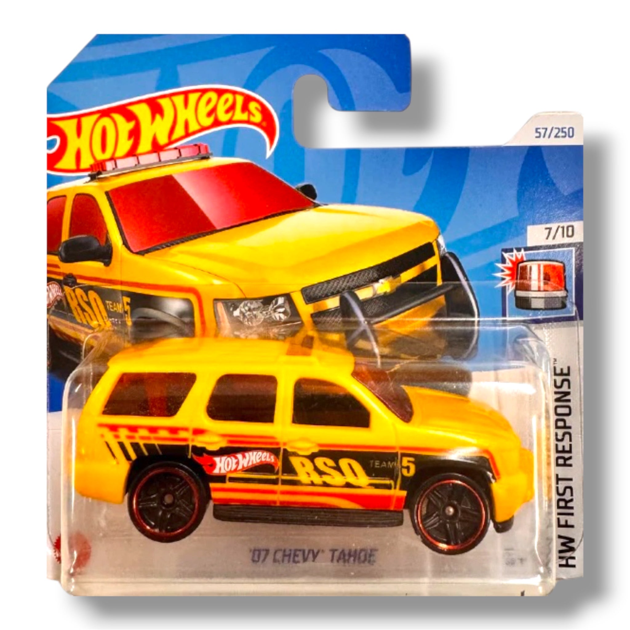 Mattel Hot Wheels 2024 07 Chevy Tahoe HW First Response 7/10 Yellow