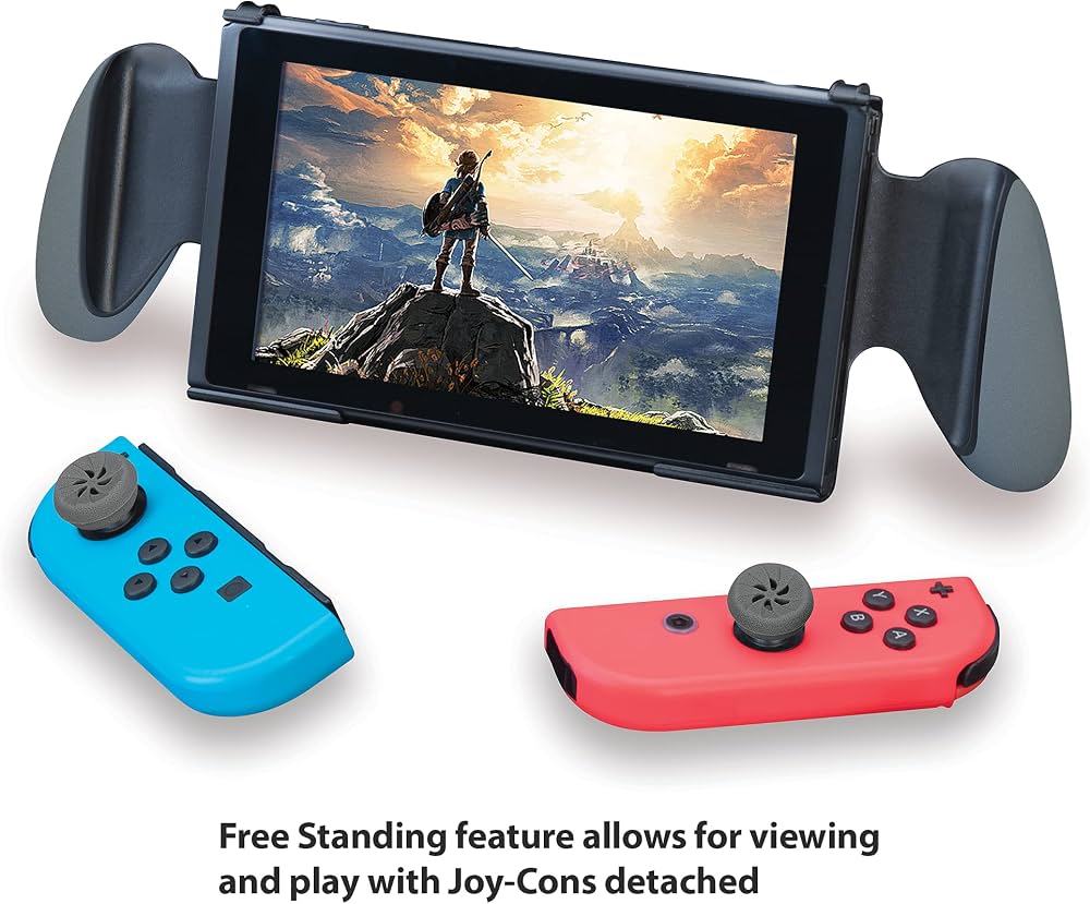 Game Traveler GoPlay GripStand Gamepad per Nintendo Switch Nero