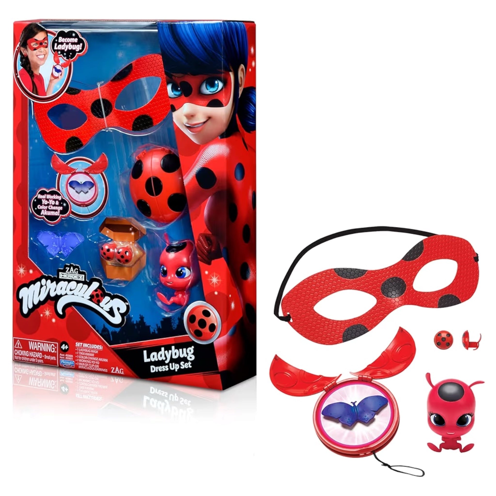 BANDAI Miraculous Set Trasformazione Ladybug Tales of Ladybug & Cat Noir