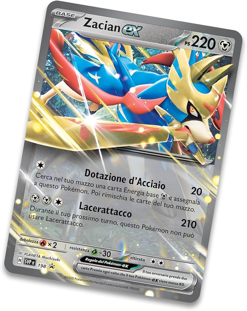 Tin da Collezione Leggende Sovrane: Zacian-ex (IT)