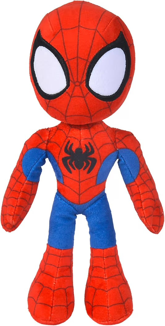 Simba Disney Marvel Spidey Peluche Spiderman 25 cm con Occhi Luminosi
