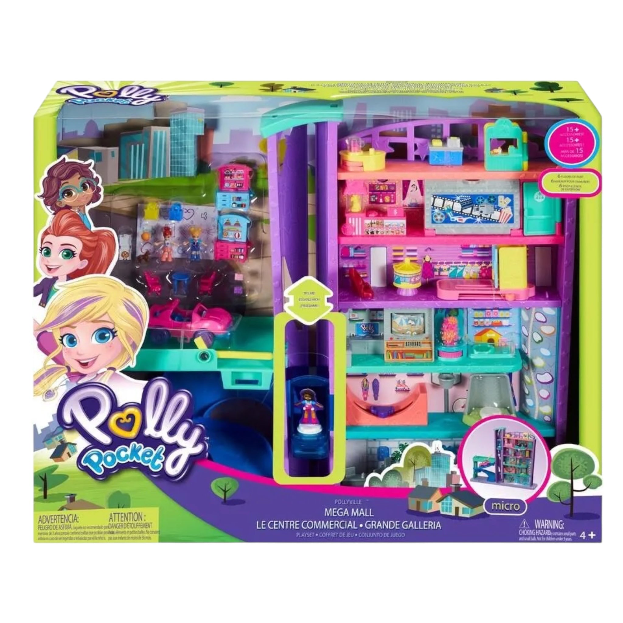 Mattel Polly Pocket Centro Commerciale