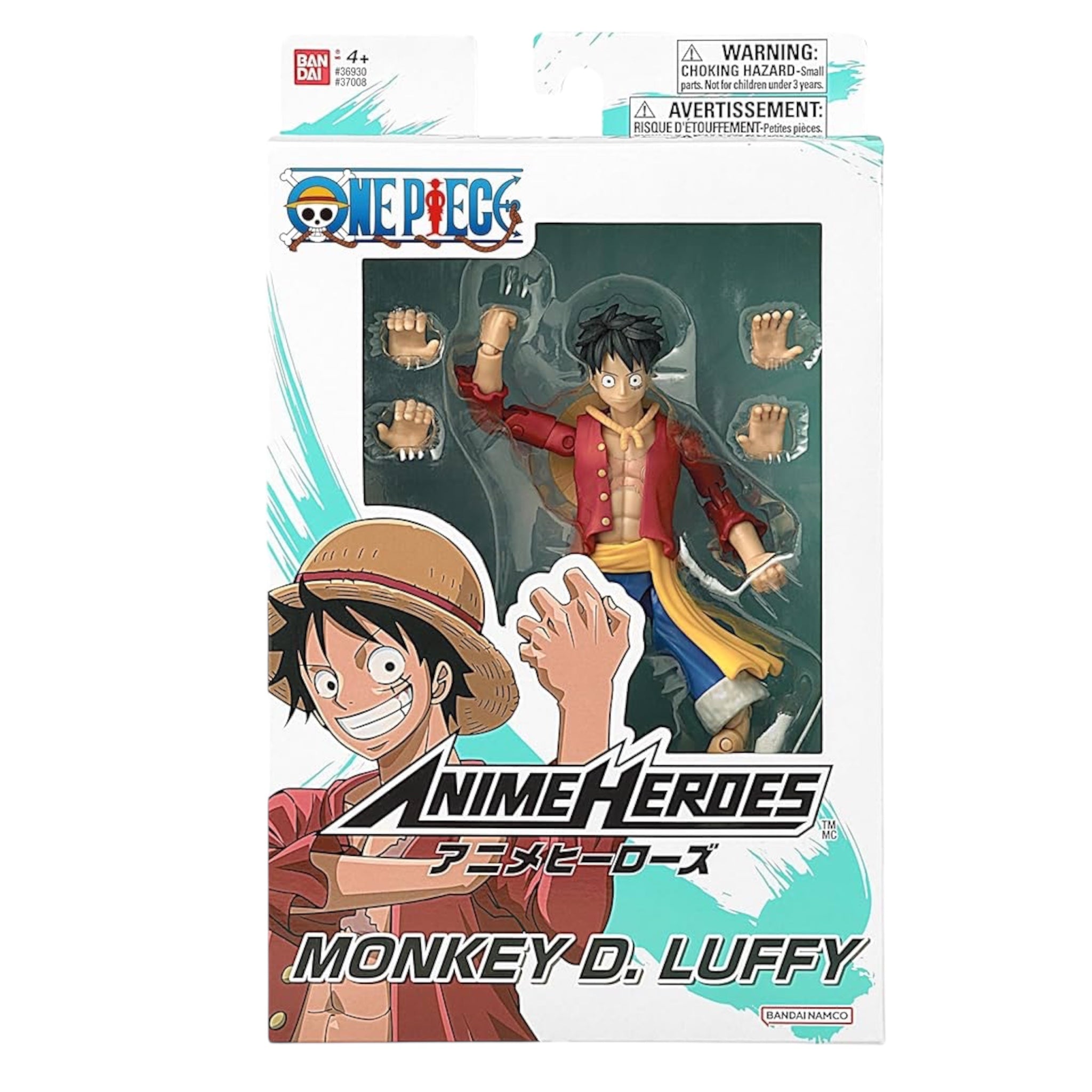 Bandai Anime heroes One Piece Monkey D. Rufy Action Figure
