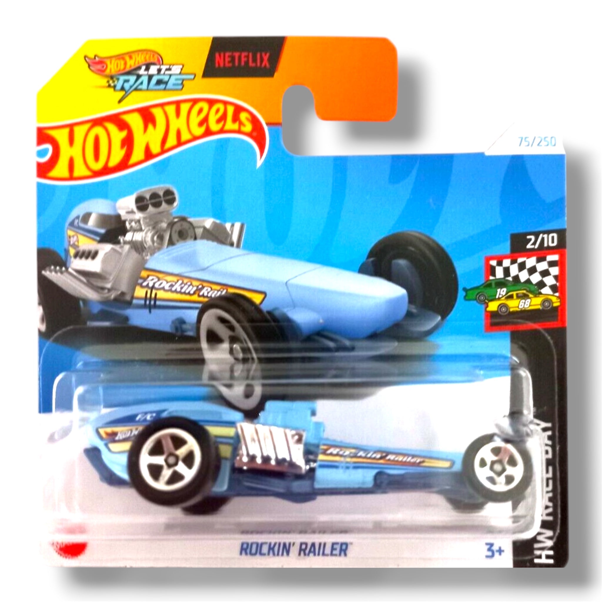 Mattel Hot Wheels Rockin' Railer HW Race Day HW2205