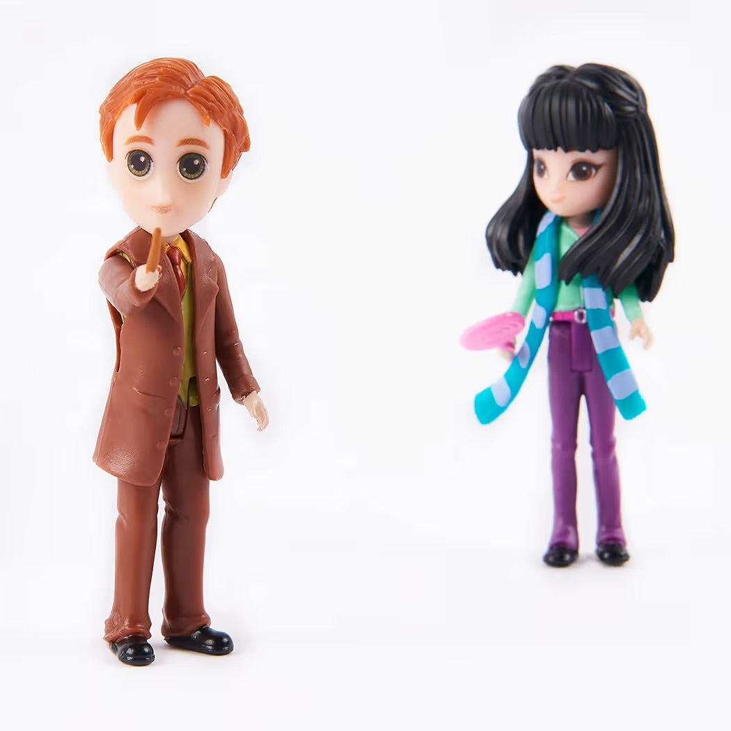 Spin Master Harry Potter Wizarding World Set Amicizia George Weasley e Cho Chang Bambole 7,5 cm