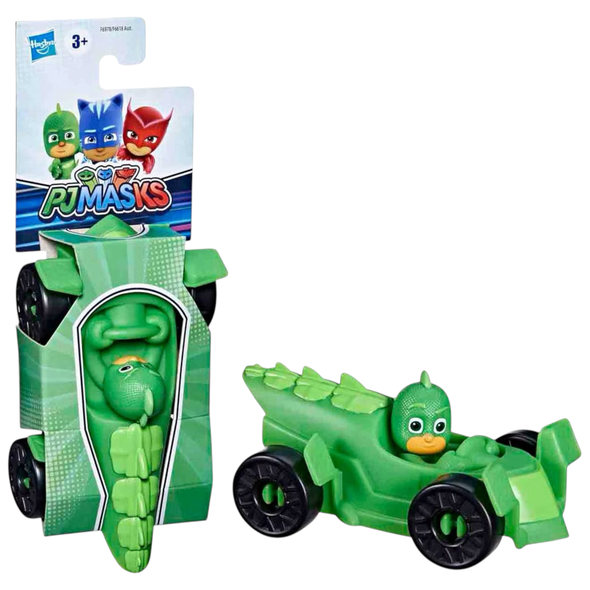 Hasbro PJ Masks Gekko Veicolo con Personaggio Action Figure