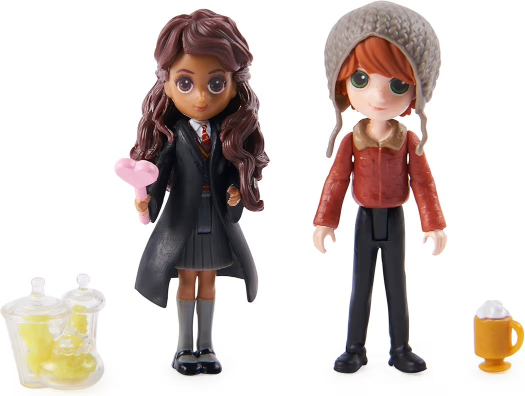 Spin Master Harry Potter Wizarding World Set Amicizia Ron Weasley e Calì Patil 7,5 cm