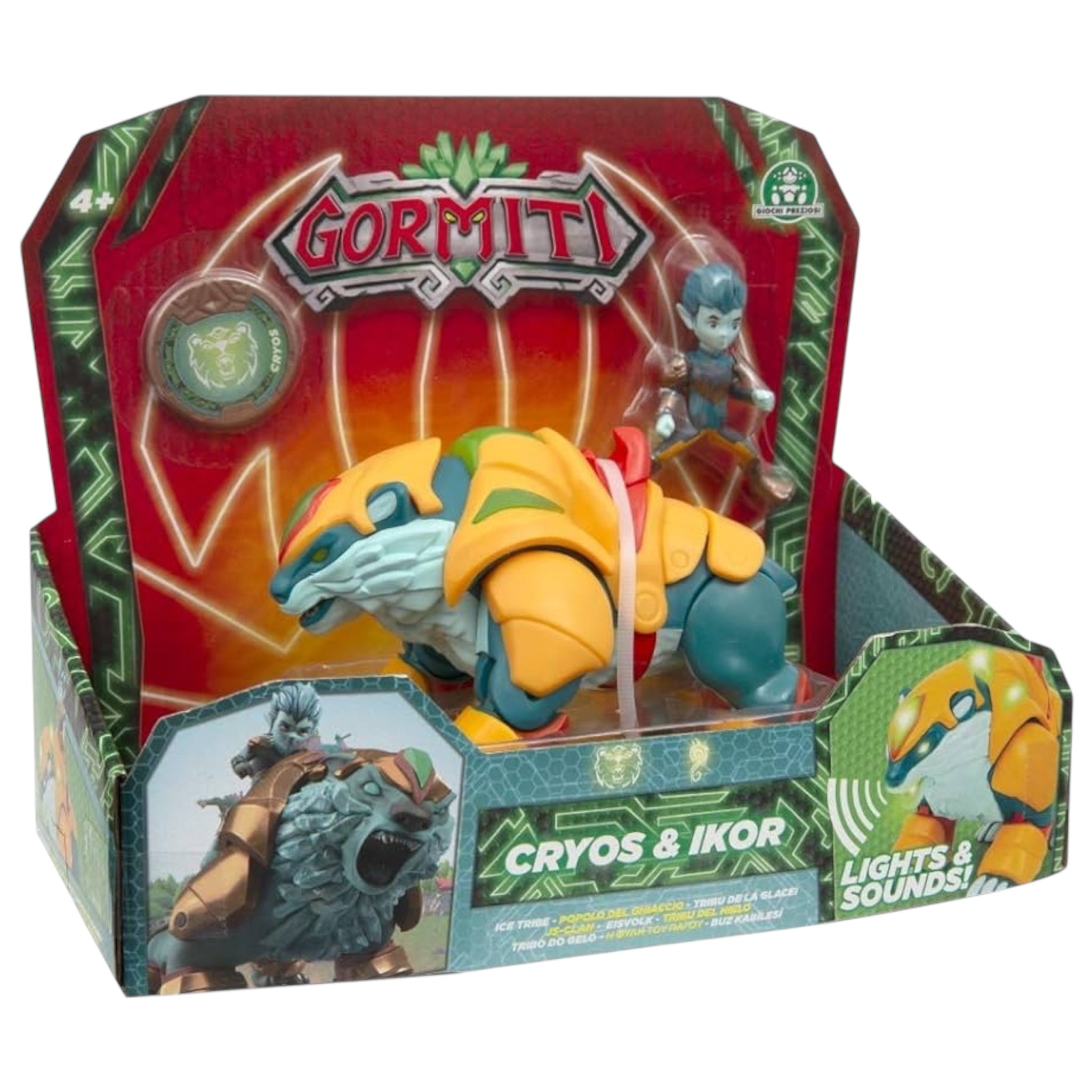 Giochi Preziosi Gormiti Serie 2 Hyperbeasts Deluxe 15 cm Cryos