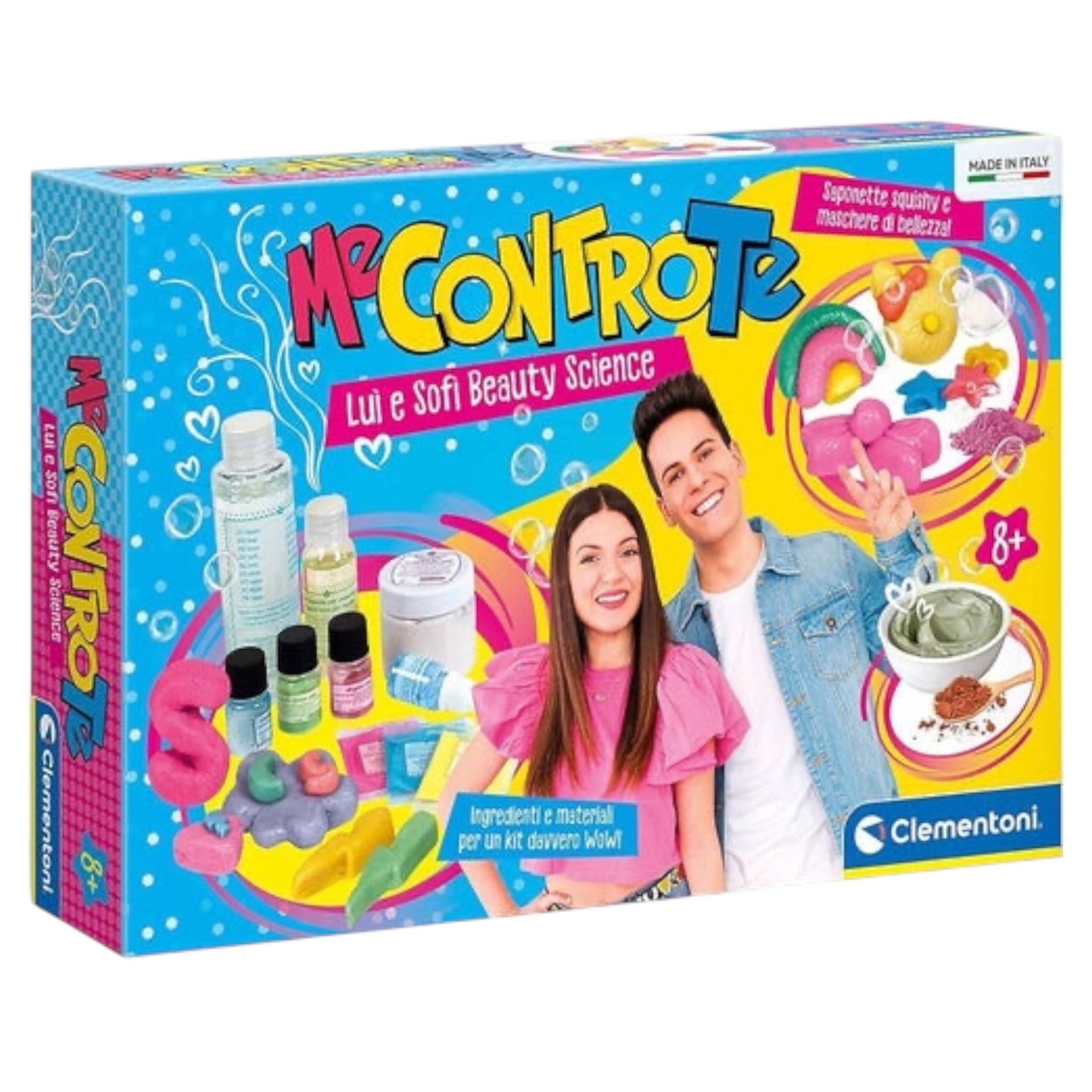 Clementoni Me Contro Te Luì e Sofì Beauty Science Gioco scientifico 8 Anni+