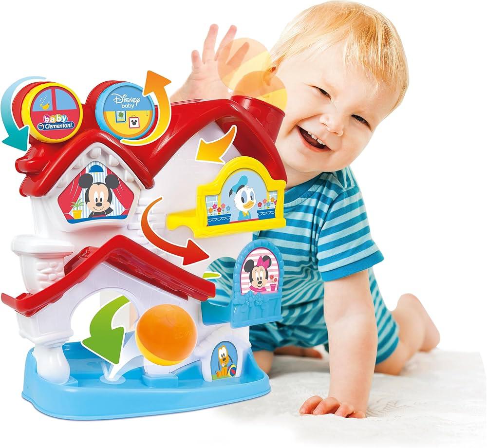 Clementoni Disney Baby Mickey Casetta attività