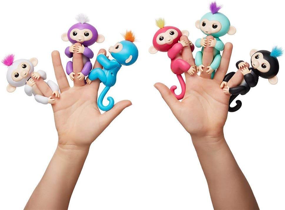 Giochi Preziosi Fingerlings Scimmiette Bebè, Scimmia Interattiva.