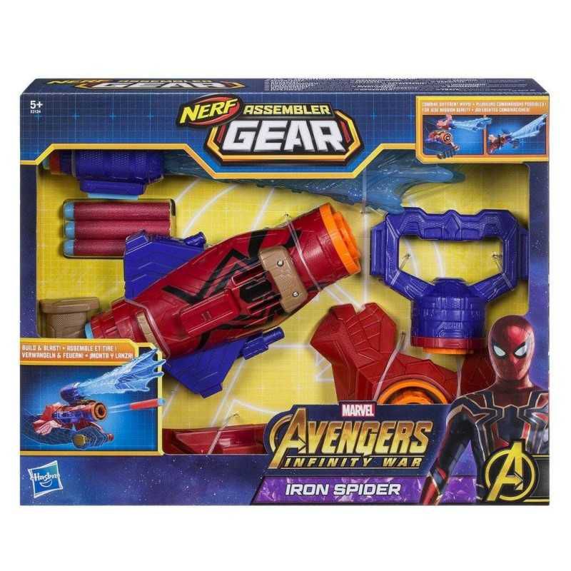 Nerf Avengers Marvel Infinity War Iron Spider Assembler Gear