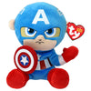 Ty Collezione Marvel Captain America Peluche 20 cm