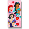 Telo mare DISNEY PRINCESS 140 x 70 cm Jasmine Ariel Biancaneve asciugamano in microfibra per bambini piscina spiaggia